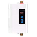 Bình nóng lạnh điện có điều khiển từ xa điều chỉnh nhiệt độ, phích cắm Mỹ 3000W, phích cắm Anh 3000W, phích cắm EU 4000W, phích cắm Úc 4000W