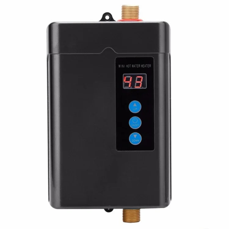 Bình nóng lạnh điện có điều khiển từ xa điều chỉnh nhiệt độ, phích cắm Mỹ 3000W, phích cắm Anh 3000W, phích cắm EU 4000W, phích cắm Úc 4000W
