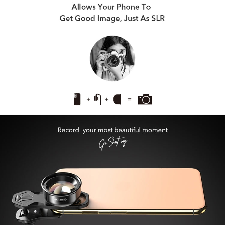 Ống kính ngoài HD cho côn trùng và trang sức 100mm APEXEL APL-HB100MM, APL-HB100MM