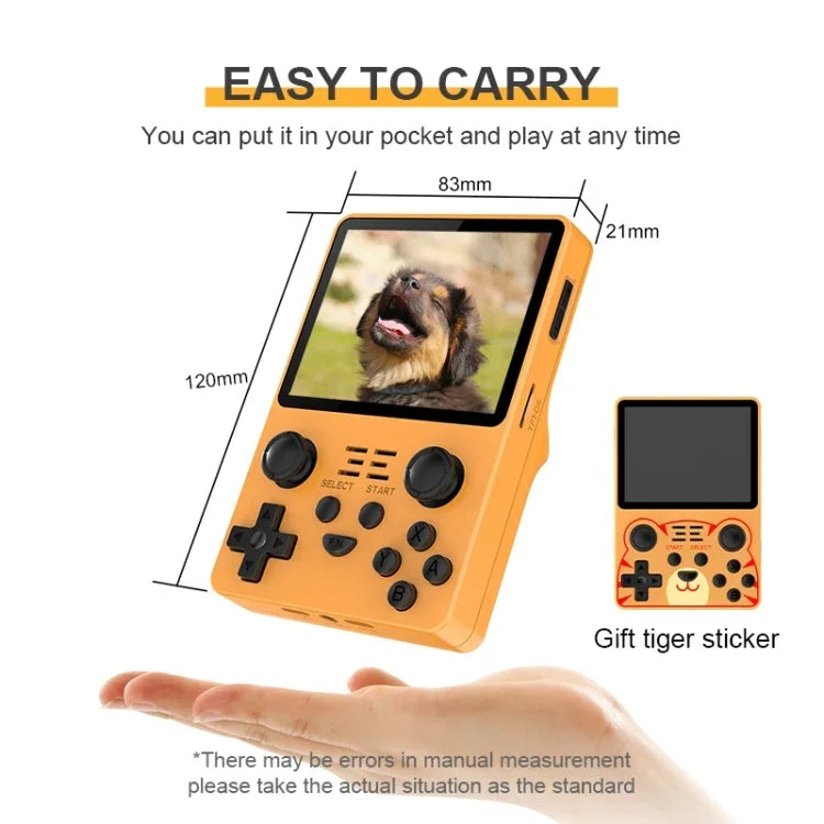 Máy chơi game cầm tay mã nguồn mở Retro POWKIDDY RGB20S màn hình IPS 3.5 inch, 16GB+64GB, 16GB+256GB