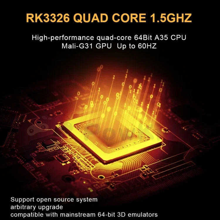 Máy chơi game cầm tay mã nguồn mở Retro POWKIDDY RGB20S màn hình IPS 3.5 inch, 16GB+64GB, 16GB+256GB