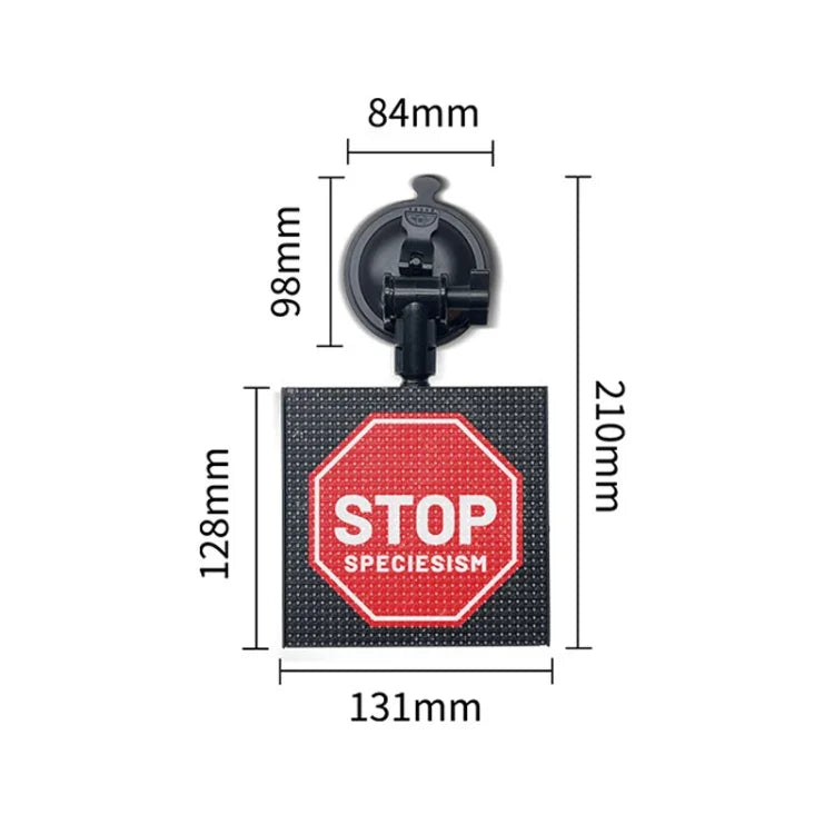 Màn hình hiển thị cảm xúc động LED cho xe hơi giao diện USB 5V, giao diện USB
