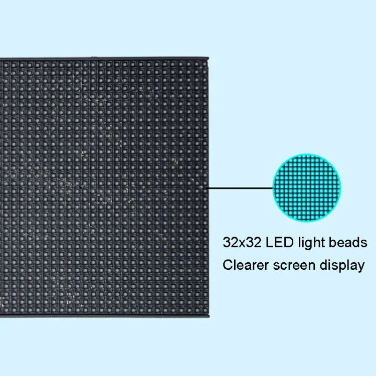 Màn hình hiển thị cảm xúc động LED cho xe hơi giao diện USB 5V, giao diện USB