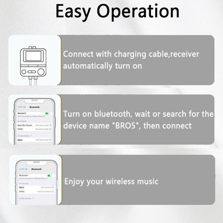 Bộ chuyển đổi Bluetooth AUX 2RCA TF thu phát không dây, BR05
