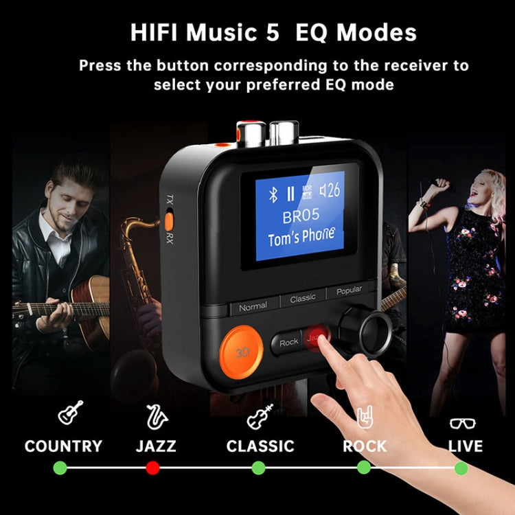 Bộ chuyển đổi Bluetooth AUX 2RCA TF thu phát không dây, BR05