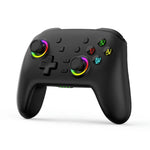 Tay cầm rung cảm ứng không dây Bluetooth cho Nintendo Switch/Switch PRO, Đen Vàng, Trắng Xanh, Đen, Trắng