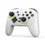 Tay cầm rung cảm ứng không dây Bluetooth cho Nintendo Switch/Switch PRO, Đen Vàng, Trắng Xanh, Đen, Trắng