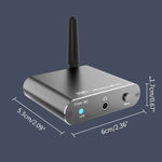 Bộ thu âm thanh Bluetooth 5.2 3.5MM AUX Coaxial Fiber APTX HD Adapter Bluetooth, D300
