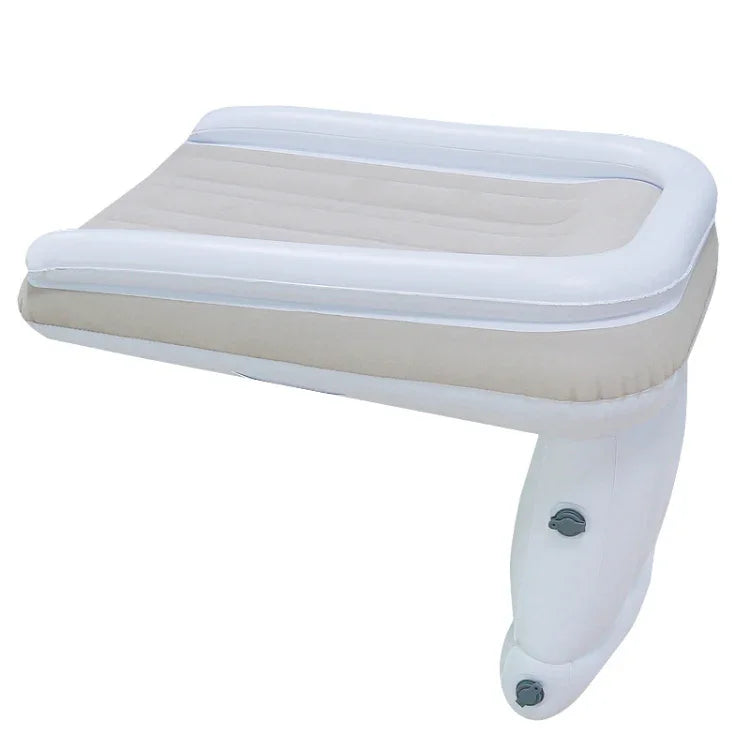 Giường hơi du lịch ngoài trời cho bé, giường gập sau xe hơi, nệm hơi máy bay, màu xám, xám + dây an toàn, xám + bơm hơi, xám + túi đựng, xám + bơm hơi + túi đựng + dây an toàn, xám + bơm hơi phích cắm Trung Quốc + túi đựng + dây an toàn