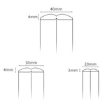 Dải bảo vệ cạnh mềm chống va đập trong nhà bằng PVC trong suốt, 1 cm x 1 m, 1 cm x 2 m, 1.5 cm x 1 m, 1.5 cm x 2 m, 2 cm x 1 m, 2 cm x 2 m