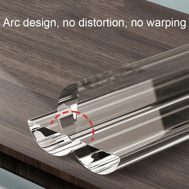 Dải bảo vệ cạnh mềm chống va đập trong nhà bằng PVC trong suốt, 1 cm x 1 m, 1 cm x 2 m, 1.5 cm x 1 m, 1.5 cm x 2 m, 2 cm x 1 m, 2 cm x 2 m