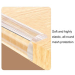 Dải bảo vệ cạnh mềm chống va đập trong nhà bằng PVC trong suốt, 1 cm x 1 m, 1 cm x 2 m, 1.5 cm x 1 m, 1.5 cm x 2 m, 2 cm x 1 m, 2 cm x 2 m