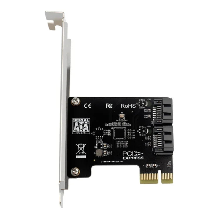 Card mở rộng PCIE 2 cổng SATA 3.0 6Gbps cho vỏ máy tính để bàn