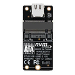 Hộp ổ cứng M.2 NVME chuyển đổi thẻ chip RTL9210B Type-C / USB-C USB3.1 Gen2 10Gbps