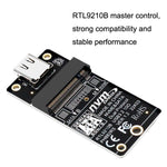Hộp ổ cứng M.2 NVME chuyển đổi thẻ chip RTL9210B Type-C / USB-C USB3.1 Gen2 10Gbps