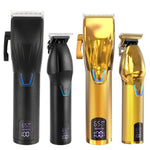 Bộ dụng cụ cắt tóc điện cho nam, tông đơ điện tạo kiểu, LM-2027 2 trong 1 (Đen), LM-2027 2 trong 1 (Vàng)