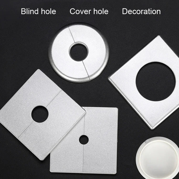 Nắp Trang Trí Lỗ Điều Hòa Hình Vuông, Nắp Lỗ Tường, Loại Tách 5cm Màu Trắng, Loại Tách 5cm Màu Vàng, Loại Tách 5cm Màu Bạc, 9cm Màu Trắng, 9cm Màu Vàng, 9cm Màu Bạc