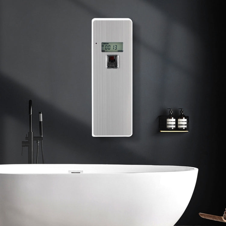 Bình xịt hương thơm tự động thông minh bằng thép không gỉ chống ăn mòn, màn hình LCD kỹ thuật số, LCD (vân xước), LCD (Titan đen), LCD (Vàng titanium)