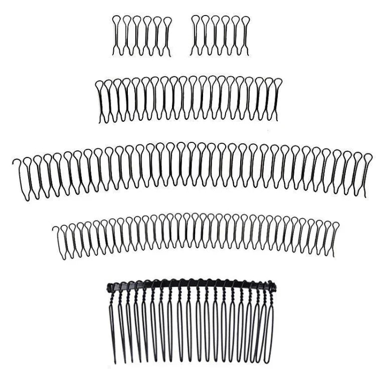 Phụ Kiện Tóc Cài Tóc Cố Định Băng Đô Tóc Lược Ẩn Kiểu Tóc Tròn, A, B, C, D, E