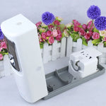 Máy phun hương tự động cảm biến ánh sáng, máy thơm nhà vệ sinh hẹn giờ, cảm biến ánh sáng tự động 4 (Trắng)