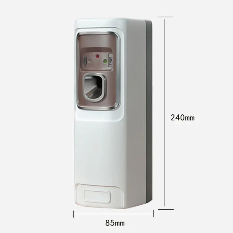 Máy phun hương tự động cảm biến ánh sáng, máy thơm nhà vệ sinh hẹn giờ, cảm biến ánh sáng tự động 4 (Trắng)