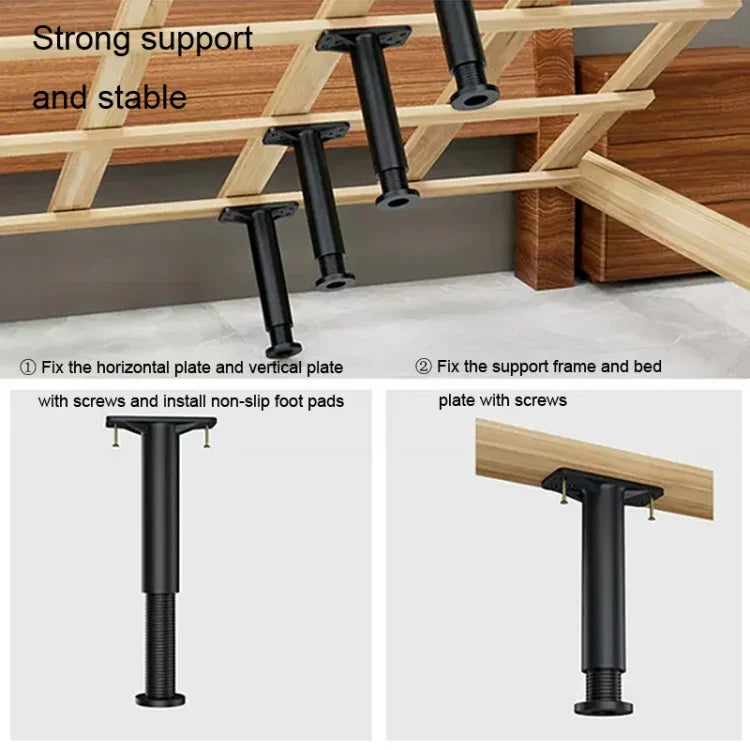 Giá Đỡ Bảng Giường Chịu Tải Chân Giường, 15cm, 18cm, 20cm