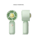 Quạt mini cầm tay nhỏ gọn bỏ túi, vịt hồng, vịt xanh dương, vịt xanh lá, vịt trắng, phiên bản phun sơn hồng, phiên bản phun sơn xanh dương, phiên bản phun sơn xanh lá, phiên bản phun sơn trắng