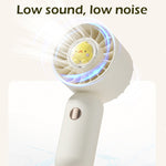 Quạt mini cầm tay nhỏ gọn bỏ túi, vịt hồng, vịt xanh dương, vịt xanh lá, vịt trắng, phiên bản phun sơn hồng, phiên bản phun sơn xanh dương, phiên bản phun sơn xanh lá, phiên bản phun sơn trắng