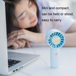 Quạt mini cầm tay nhỏ gọn bỏ túi, vịt hồng, vịt xanh dương, vịt xanh lá, vịt trắng, phiên bản phun sơn hồng, phiên bản phun sơn xanh dương, phiên bản phun sơn xanh lá, phiên bản phun sơn trắng
