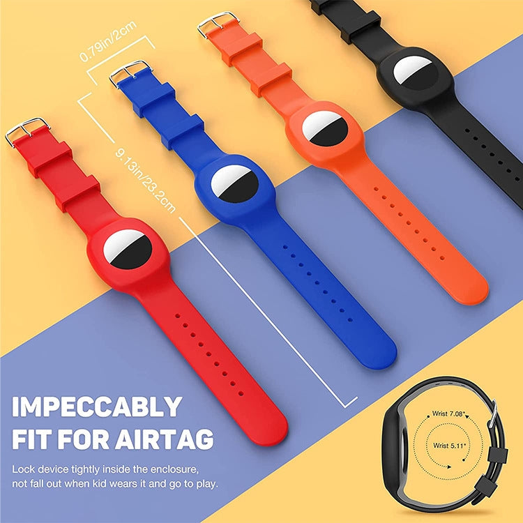 Bao bảo vệ dây đồng hồ trẻ em bằng silicone cho AirTag thế hệ 2 / AirTag thế hệ 1