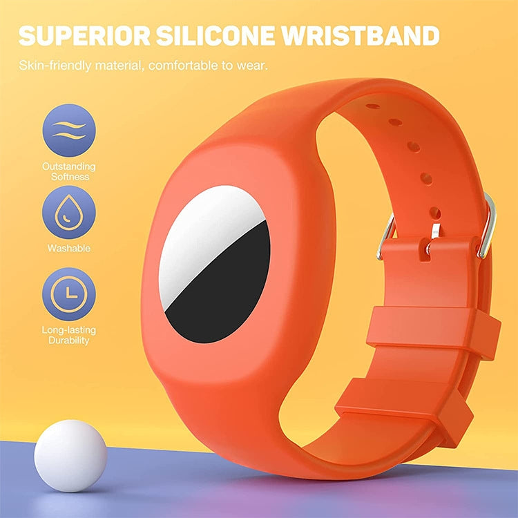 Bao bảo vệ dây đồng hồ trẻ em bằng silicone cho AirTag thế hệ 2 / AirTag thế hệ 1
