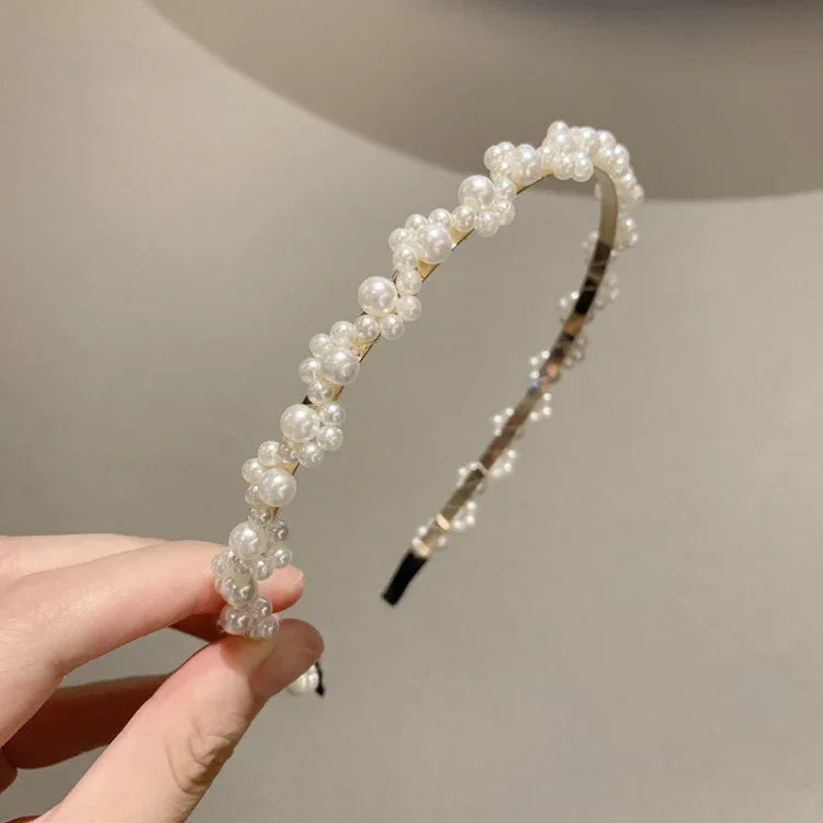 Băng Đô Ngọc Trai Ngọt Ngào Phong Cách Cổ Điển Đa Năng Phụ Kiện Tóc, 1A, 2B, 3C, 4, 5, 6, 7, 8, 9, 10, 11, 12, 13, 14, 15, 16, 17, 18, 19, 20
