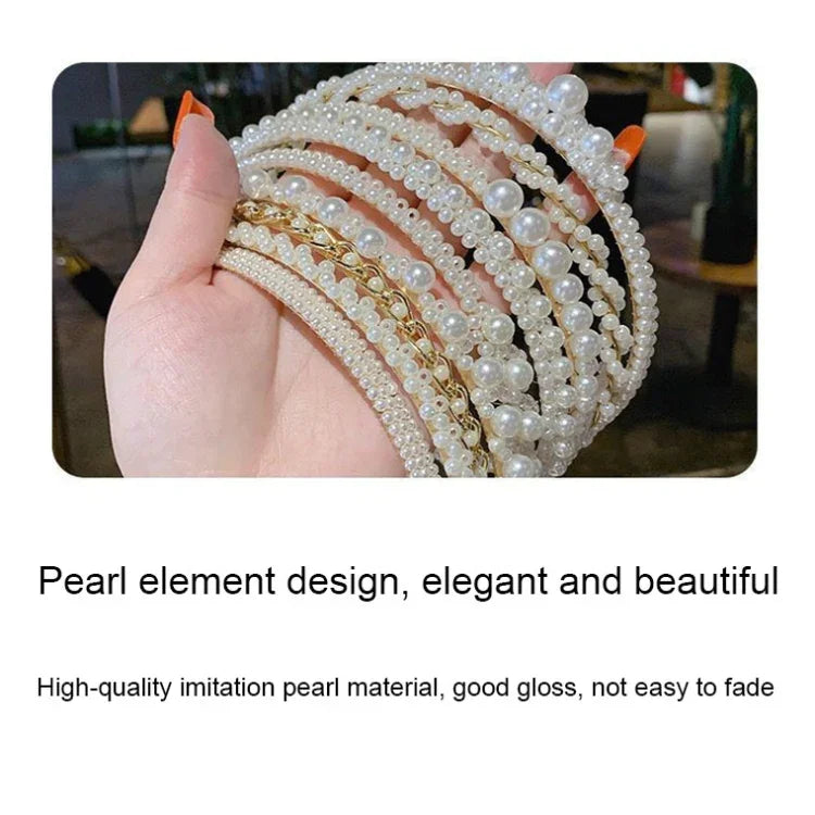 Băng Đô Ngọc Trai Ngọt Ngào Phong Cách Cổ Điển Đa Năng Phụ Kiện Tóc, 1A, 2B, 3C, 4, 5, 6, 7, 8, 9, 10, 11, 12, 13, 14, 15, 16, 17, 18, 19, 20