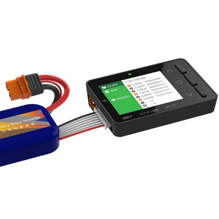 Thiết Bị Đo Pin Lithium Mô Hình Máy Bay ISDT 1-8S, ISDT BG-8S