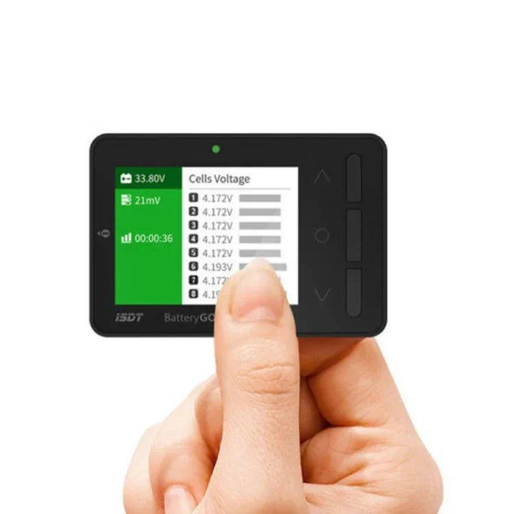 Thiết Bị Đo Pin Lithium Mô Hình Máy Bay ISDT 1-8S, ISDT BG-8S