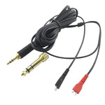 Dây âm thanh tai nghe cho Sennheiser HD25 / HD560 / HD540 / HD480 / HD430 / HD250, ZS0093 trái dài phải ngắn, ZS0093 hai bên tương đương