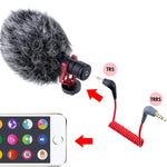 Dây Microphone Lavalier không dây, cho BOYA / RODE SC7 TRS sang TRRS, cho BOYA / RODE SC2 TRS sang TRS