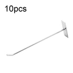 10 cái móc treo trang sức dày 4mm cho tường, móc dây đơn, dài 5cm, 10cm, 15cm, 20cm, 25cm