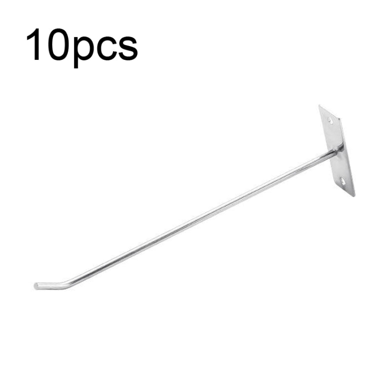 10 cái móc treo trang sức dày 4mm cho tường, móc dây đơn, dài 5cm, 10cm, 15cm, 20cm, 25cm
