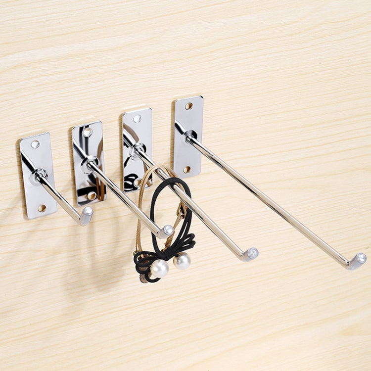 10 cái móc treo trang sức dày 4mm cho tường, móc dây đơn, dài 5cm, 10cm, 15cm, 20cm, 25cm