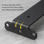 Tấm ngăn kệ sách giá đỡ tam giác dày 5mm, 150mm đen, 200mm đen, 250mm đen, 300mm đen, 150mm trắng, 200mm trắng, 250mm trắng, 300mm trắng