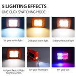 Đèn pha năng lượng mặt trời di động, đèn pin chiếu sáng khẩn cấp, 144 đèn LED