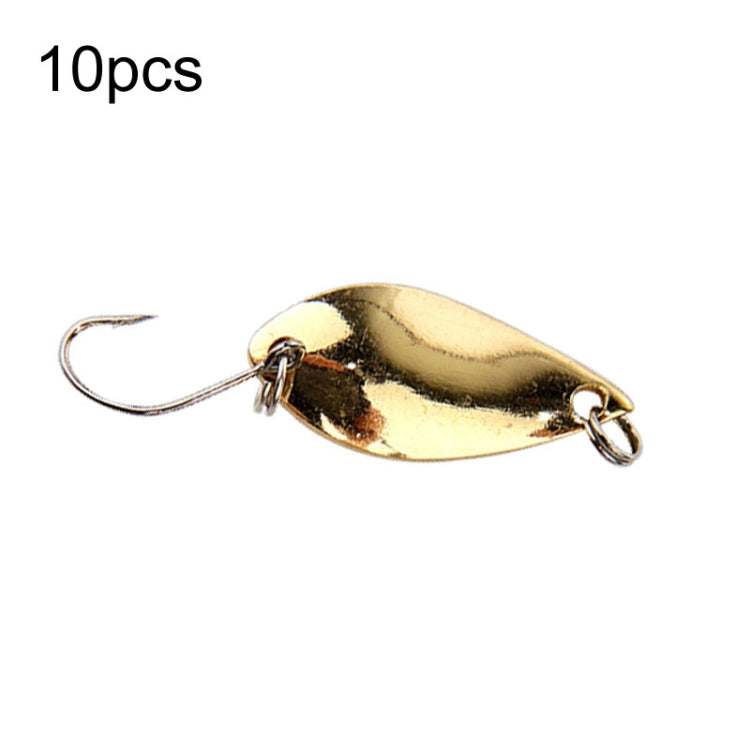 Mồi câu giả loại thìa móc đơn hình miệng ngựa, sequin dưa hấu, 10 cái 5g, 10 cái 3.5g, 10 cái 2.5g, 10 cái 2g lưới, 10 cái 2g bướm