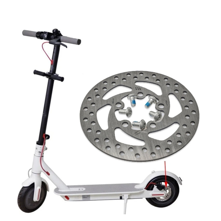 Phụ tùng thay thế đĩa phanh kẹp phanh 5 lỗ 110mm cho Xiaomi M365 1S