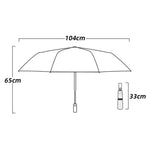 Ô Dù Tự Động Chống Gió Chống Nắng Sunny Rain Hai Lớp 60 Xương