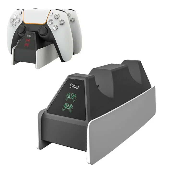 iplay HBP-260 Đế sạc tay cầm chơi game điện tử PS5, đế sạc nhanh tay cầm, HBP-260