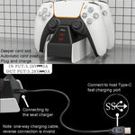 iplay HBP-260 Đế sạc tay cầm chơi game điện tử PS5, đế sạc nhanh tay cầm, HBP-260