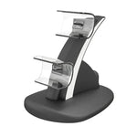iplay HBP-253 Đế sạc đôi không dây cho tay cầm chơi game PS5, giá đỡ đặt, HBP-253 (Trắng), HBP-253 (Đen)