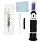 Máy đo đường quả cầm tay Refractometer Brix 0-32, RF001BX kèm hộp nhựa