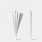 Ô Tự Động 16 Xương Tay Cầm Dài Dùng Đôi Che Nắng Và Che Mưa, Có Bao Chống Thấm Màu Be, Có Bao Chống Thấm Màu Đen, Có Bao Chống Thấm Màu Tím, Có Bao Chống Thấm Màu Xanh Lá, Có Bao Chống Thấm Màu Trắng, Có Bao Chống Thấm Màu Matcha